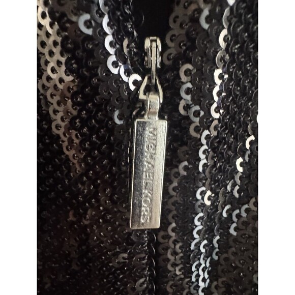 Michael Kors Sequined Halter Neck Jumpsuit classy sparkle party SZ small NO BELT - Picture 14 of 15